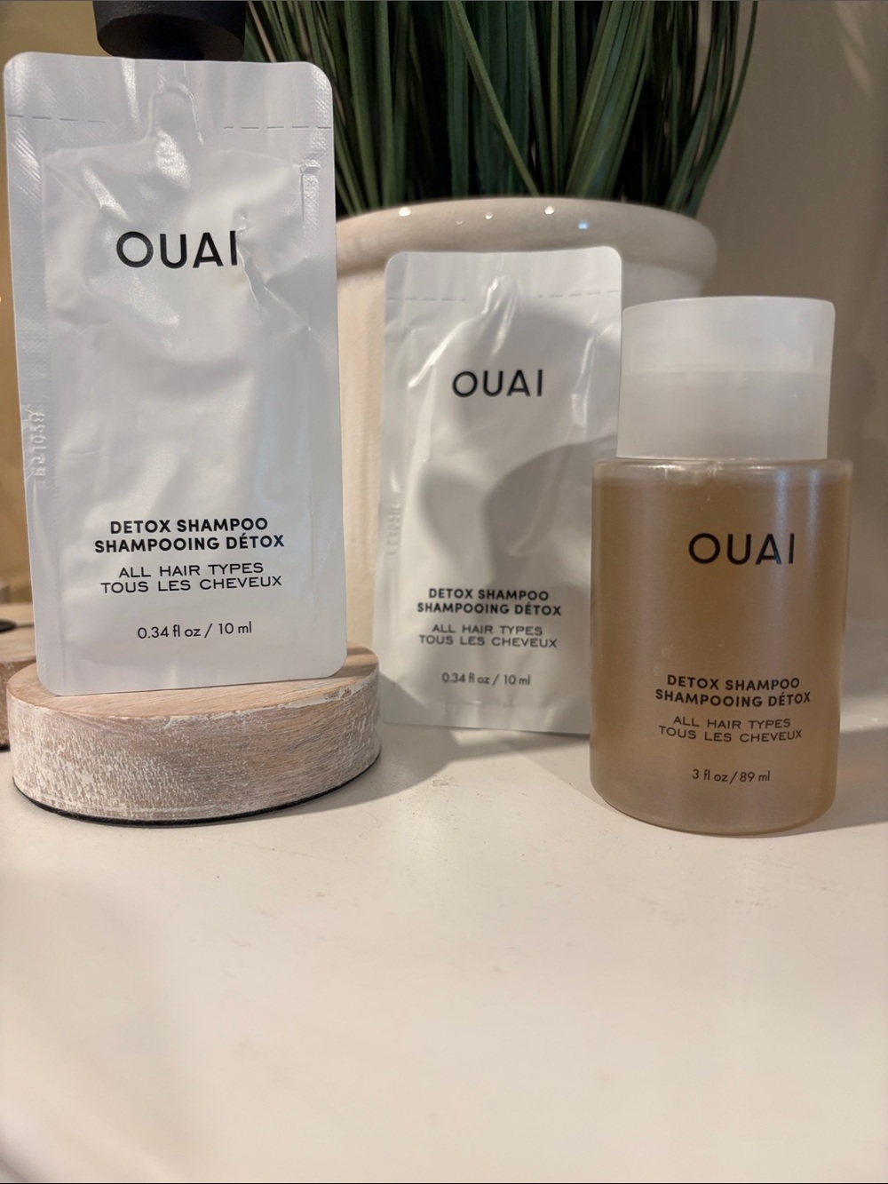 OUAI Detox Shampoo - 3 fl oz - BRAND NEW, NEVER USED!! hair beauty treatment - Picture 2 of 7